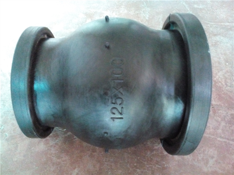 Single ball concentric reducer rubber joint